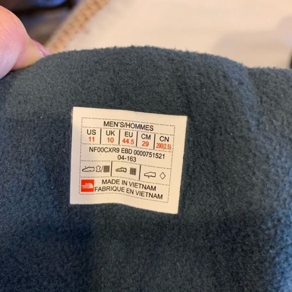 THE NORTH FACE Black/Grey Quilted Thermoball Utility Size 11NEW - Picture 6 of 6